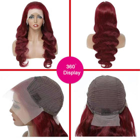 QZOQZO 13x6 lace-front wig offering versatile parting and styles