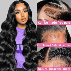 QZOQZO body wave texture adds soft, voluminous movement