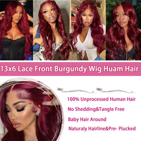 QZOQZO body wave wig 18 to 32 inches with voluminous natural movement.