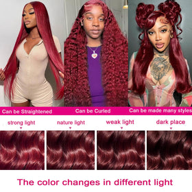 QZOQZO glueless wig with expansive lace area for flexible styling