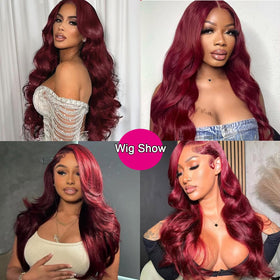QZOQZO pre-plucked baby hair wig offers natural edge.