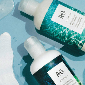 R+Co Atlantis B5 after-wash hair looks soft and manageable