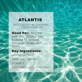 R+Co Atlantis B5 vegan and cruelty-free formulation label visible