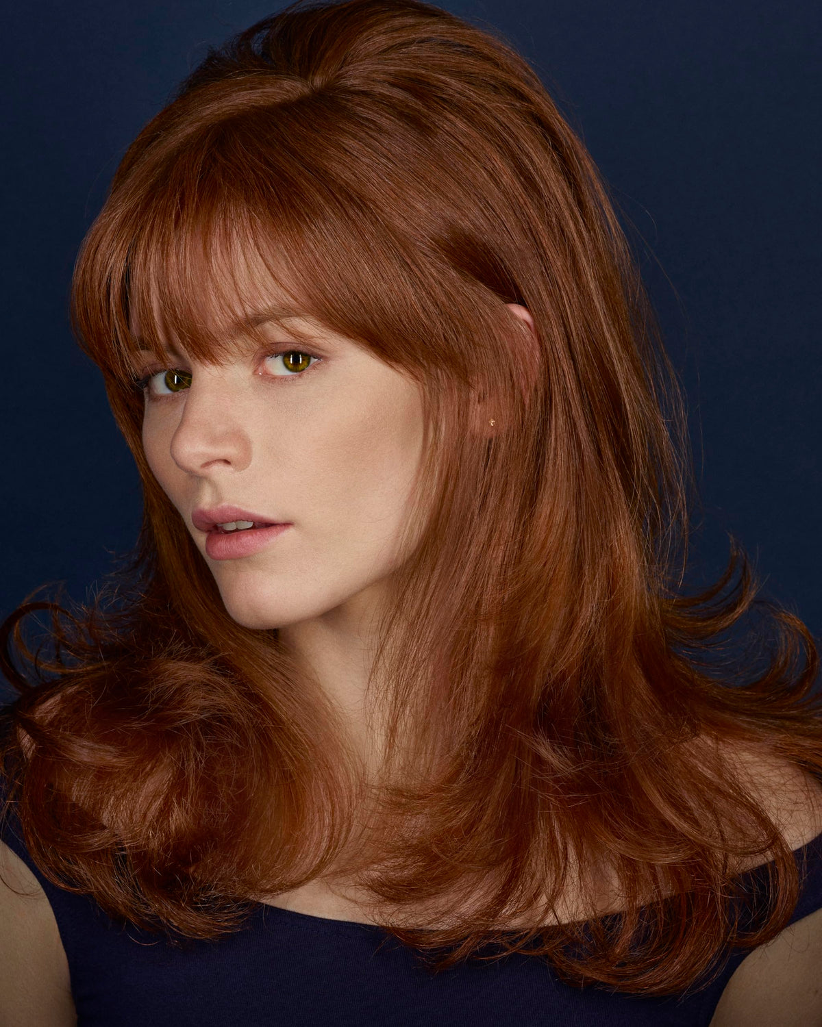 R+Co BLEU banana extract detail showing smoothing benefits for softer, manageable hair