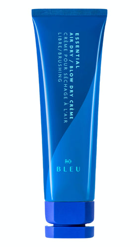 R+Co BLEU bottle ready for air-dry styling and frizz control.