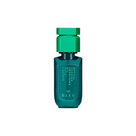 R+Co BLEU Optical Illusion Smoothing Oil bottle showing sleek shine
