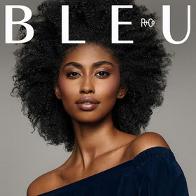 R+Co BLEU smoothing oil applied for shine and frizz control