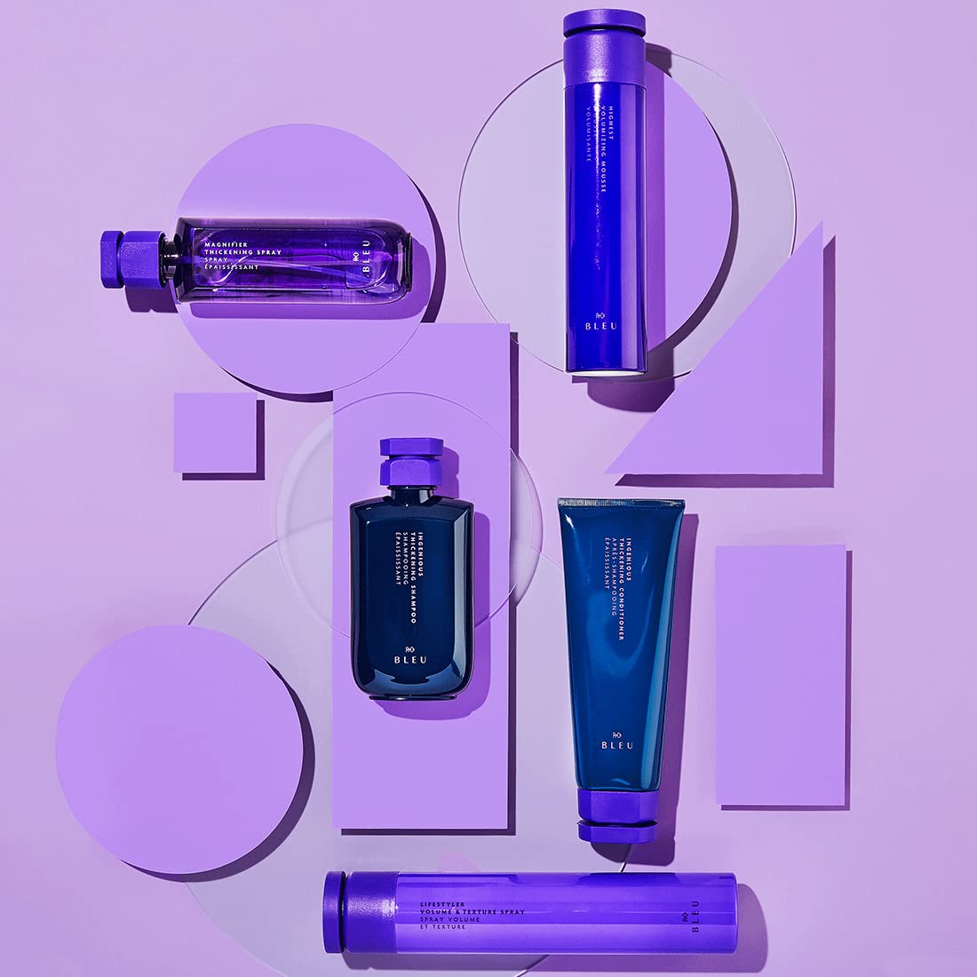 R+Co BLEU finish delivers shine and softness after styling