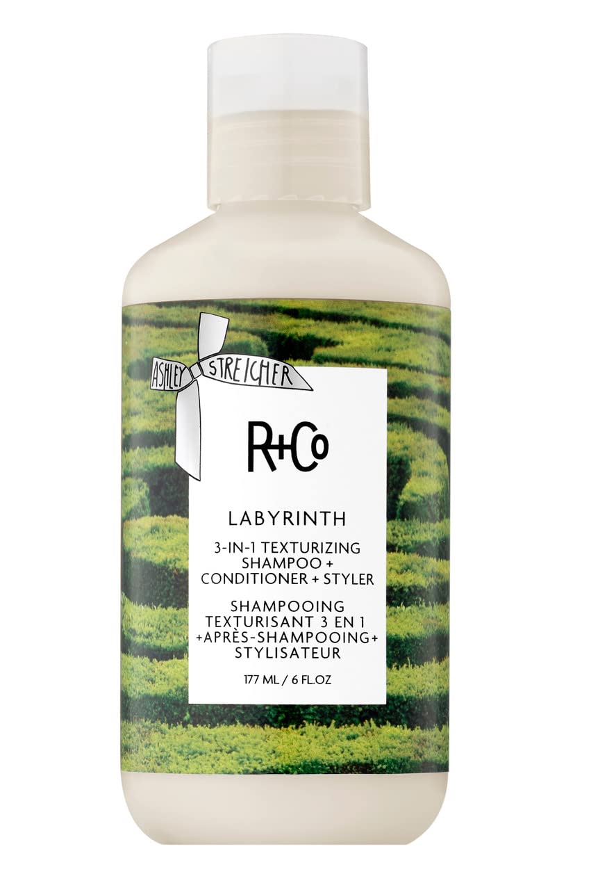 R+Co Labyrinth bottle front view for everyday cleansing.