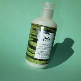 R+Co Labyrinth hair-volume-natural-movement highlights fuller, natural movement.