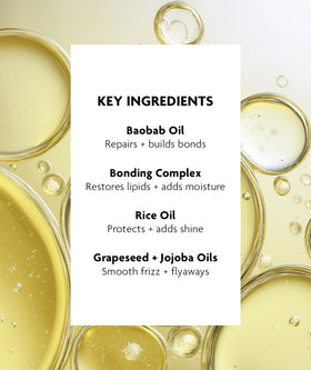 R+Co On a Cloud Bond close-up showing glossy, nourished hair.