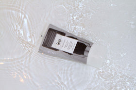 R+Co TELEVISION Perfect Hair Masque application scene suggests easy styling.