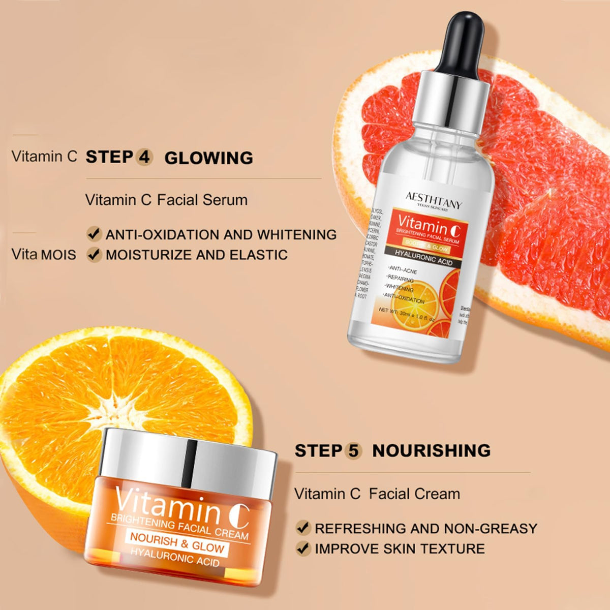 R RadiantRise face cream 30g seals in moisture for a hydrated glow.