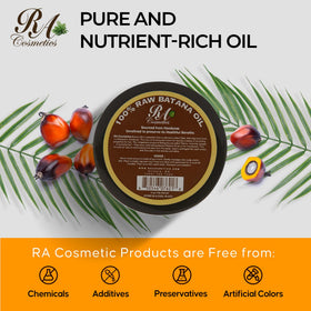 RA COSMETICS Batana Oil sourced from Honduras