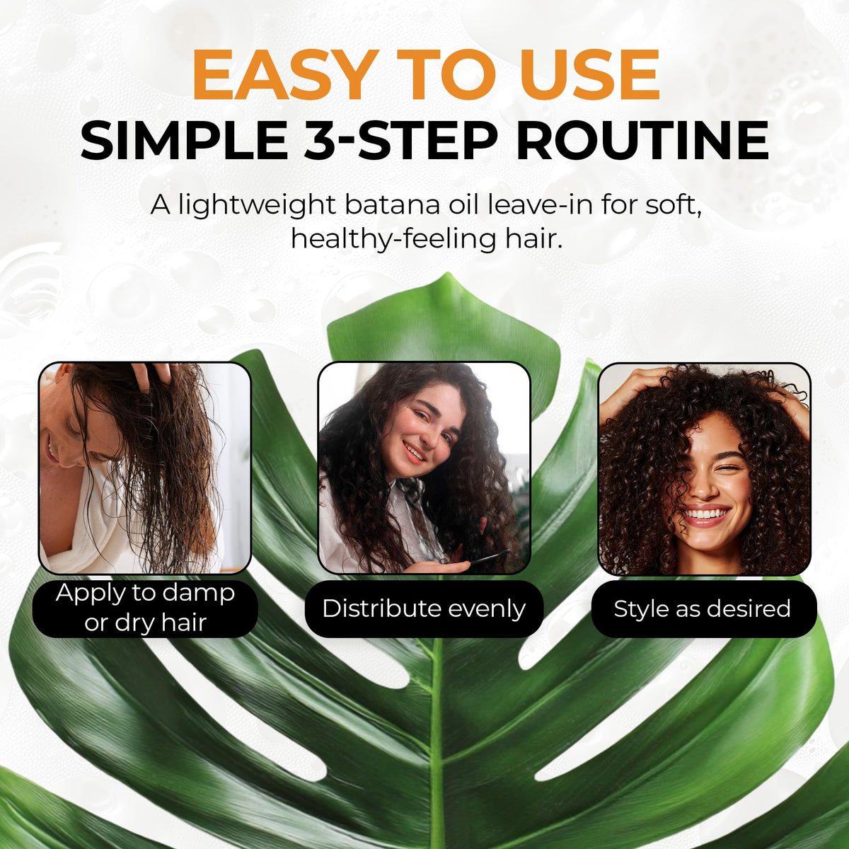 Sulfate- and paraben-free formula from RA COSMETICS for healthier-looking strands.