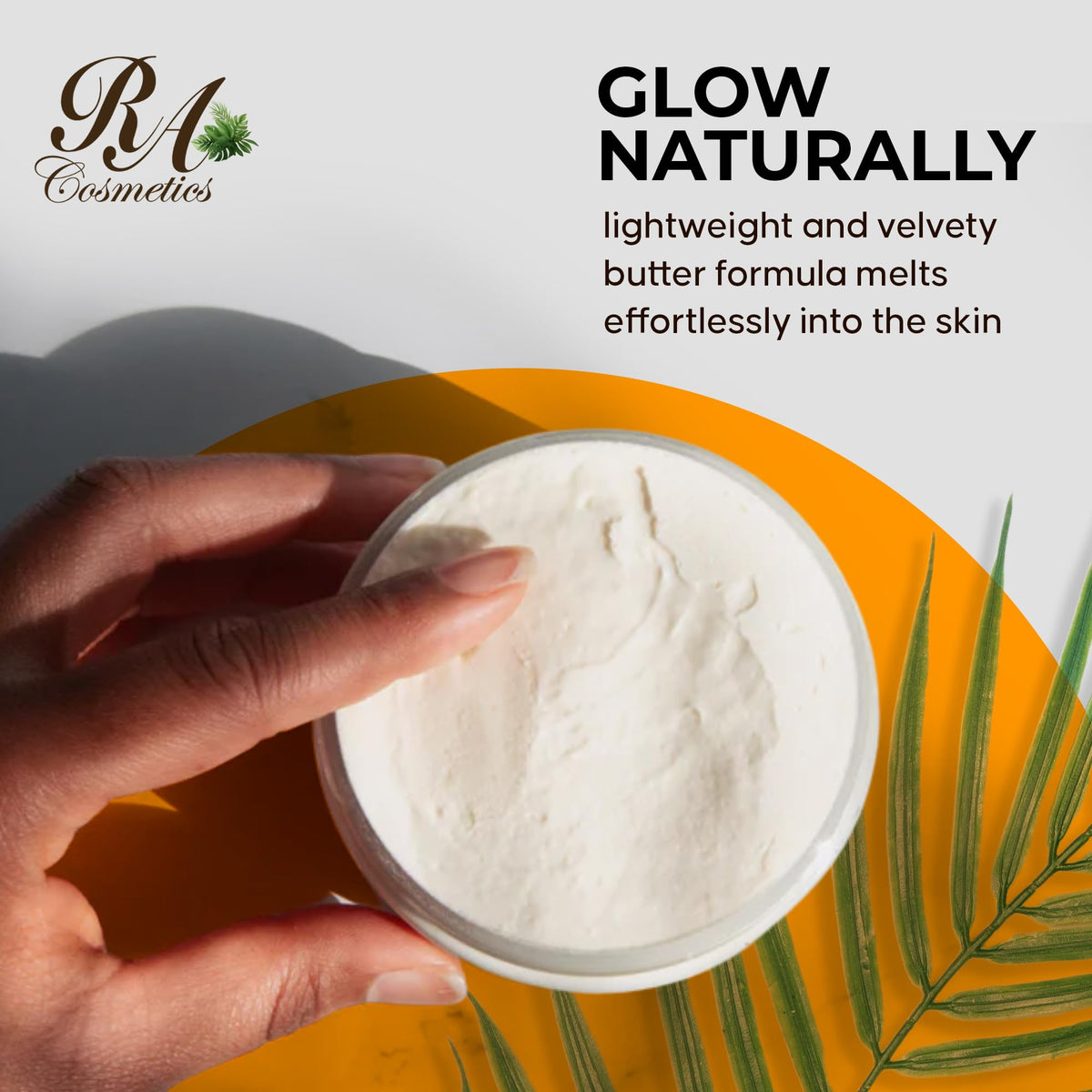 RA COSMETICS hand and foot care closeup with lemongrass infusion.