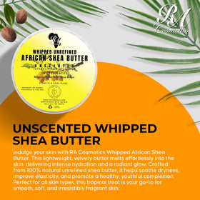 RA COSMETICS shea butter helps with cracked heels and dry patches