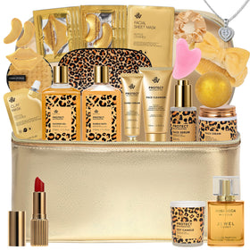 RA ROSA ACCA 25-piece gift set front view, ready for gifting with hydrating skin care