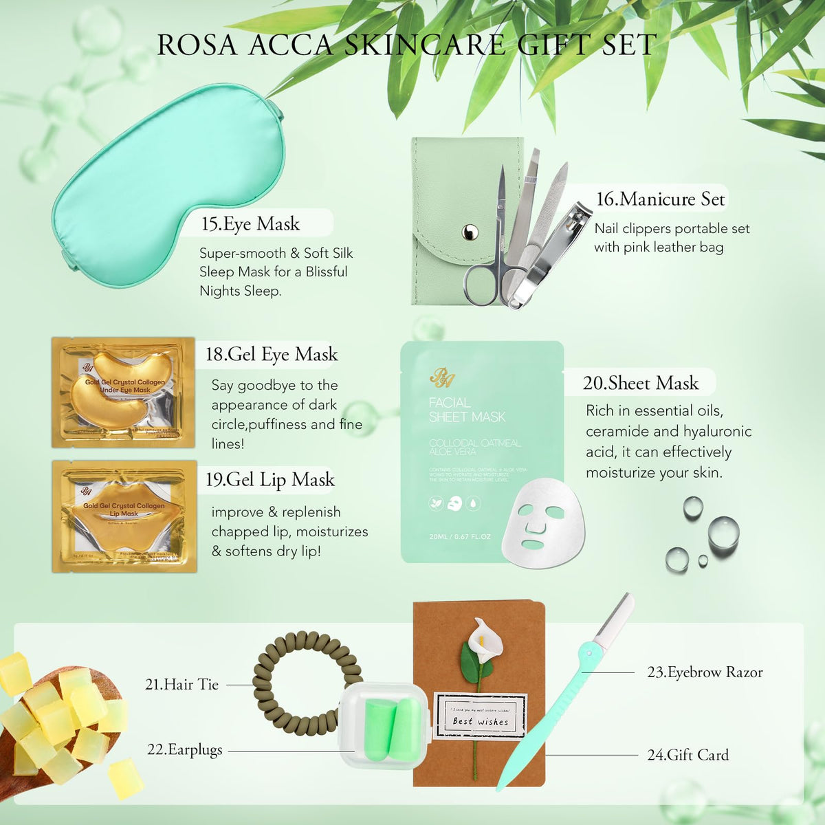 RA ROSA ACCA clay mask jar for clarifying pores