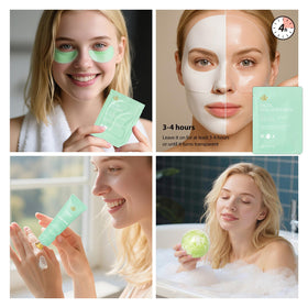 RA ROSA ACCA face gel mask 2pcs for pore refinement