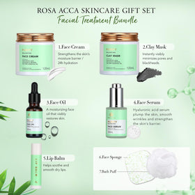RA ROSA ACCA face oil bottle for deep nourishment and smooth skin