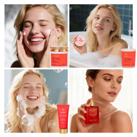 RA ROSA ACCA face serum bottle, daily hydrating boost
