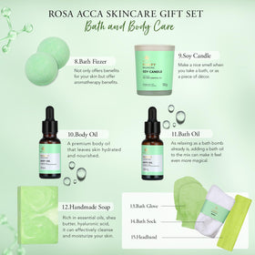 RA ROSA ACCA face serum bottle for brightening radiance