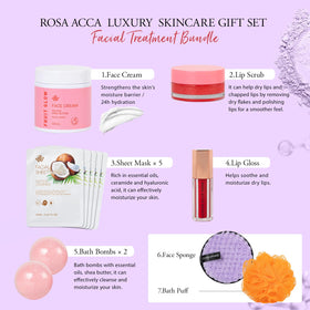 RA ROSA ACCA face serum and cream bottle for nourishing skincare routine