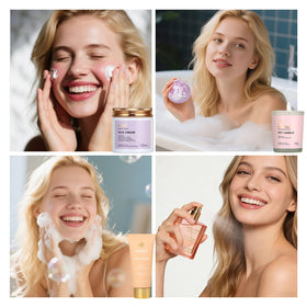 RA ROSA ACCA face serum assortment display for skin nourishment