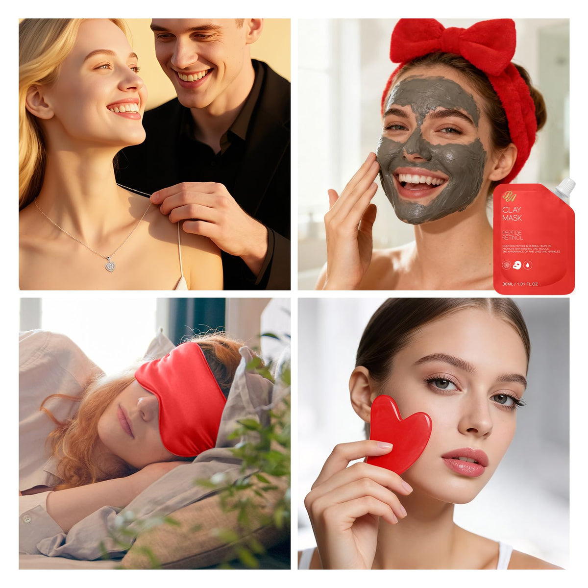 RA ROSA ACCA gua sha tool, facial massage accessory