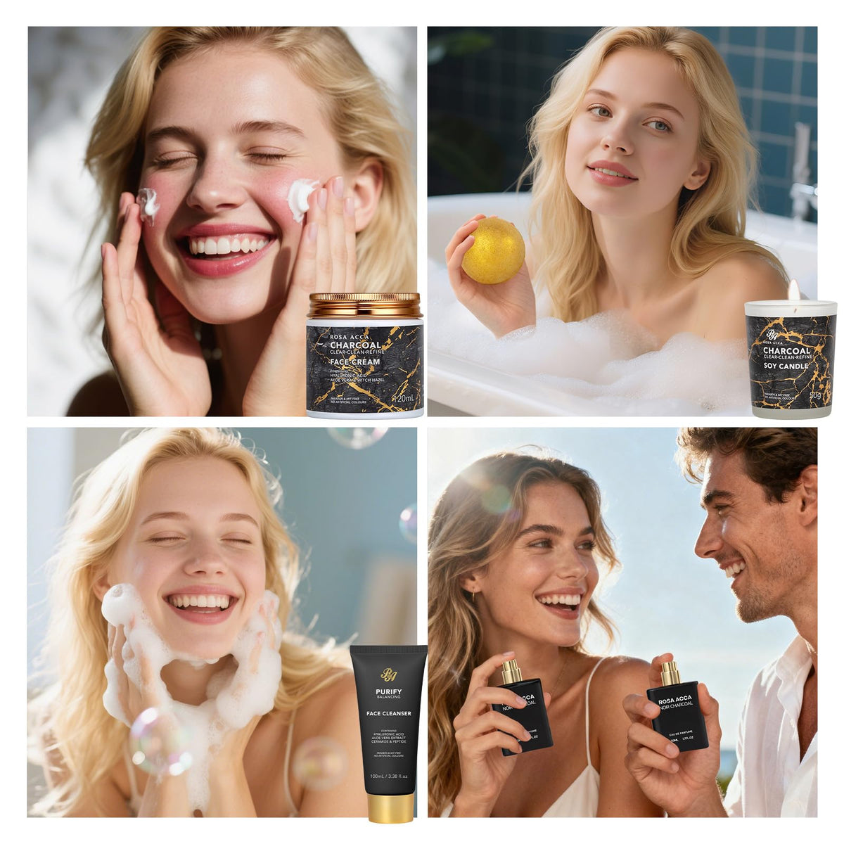 RA ROSA ACCA hand cream 30ml nourishes dry hands with lightweight hydration.