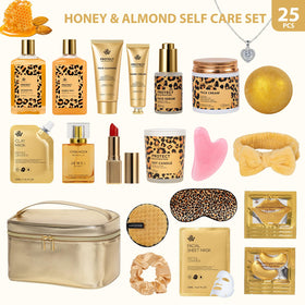 RA ROSA ACCA honey almond shower gel 210ml, refreshing cleanse