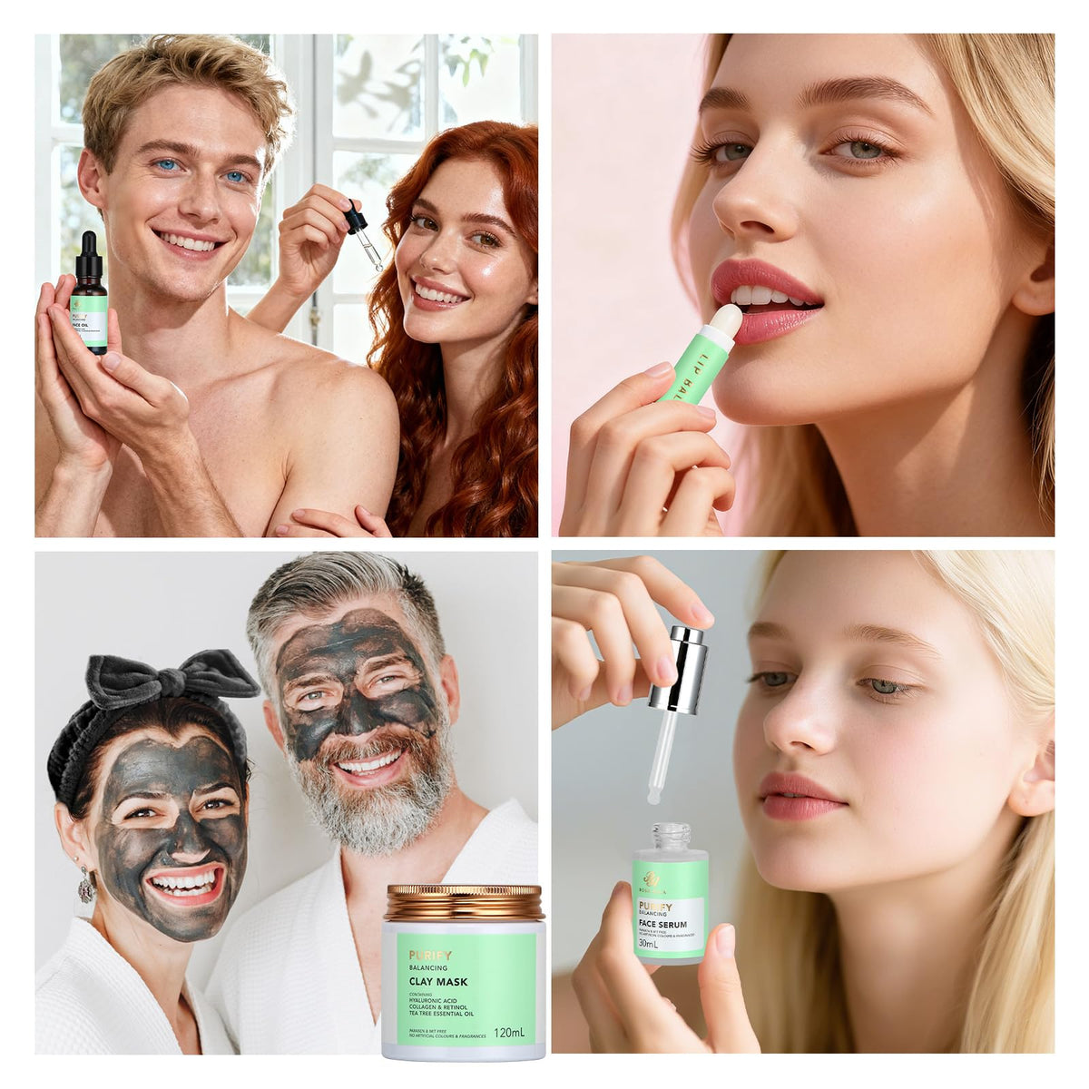 RA ROSA ACCA lip balm tube for lasting moisture