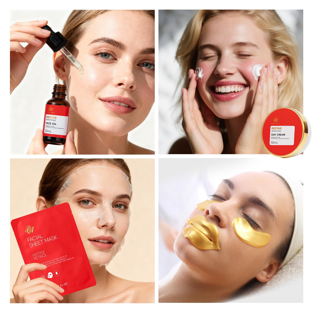 RA ROSA ACCA night cream 50ml in gift set for overnight nourishment