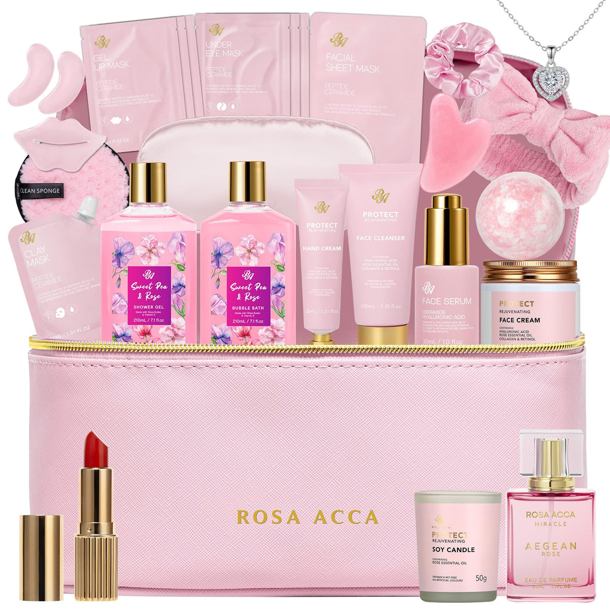 RA ROSA ACCA rose shower gel for hydrating cleanse