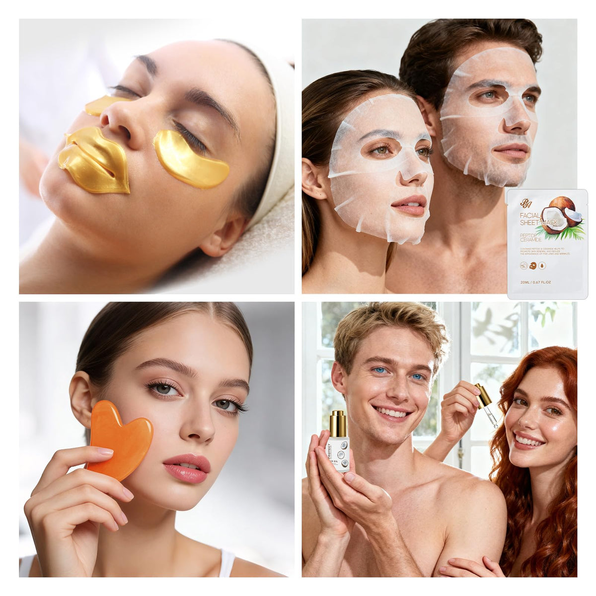 RA ROSA ACCA sheet masks 5-pcs for intensive hydration