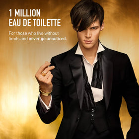 Rabanne 1 Million premium packaging signals luxury gifting and anticipation.