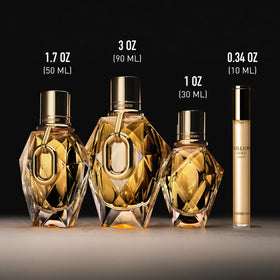Rabanne Million Gold for Her luxury packaging reflecting premium perfume experience.