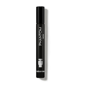 Rabanne Phantom Parfum bottle matte black for night-ready presence.