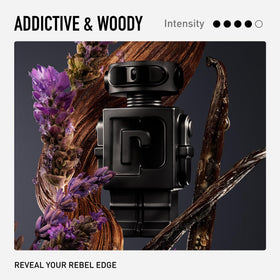 Rabanne Phantom Parfum notes of bergamot, lemon, and cardamom for a bright opening.