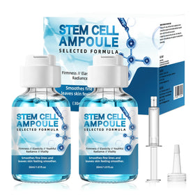 Racgrul Stem Cell Serum bottle showing sleek packaging for hydration-ready skin