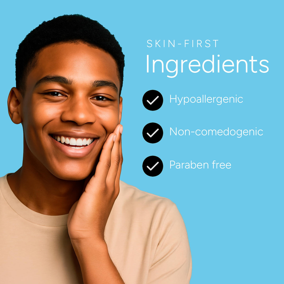 Packaging highlights potential 24-hour pore cleansing effect