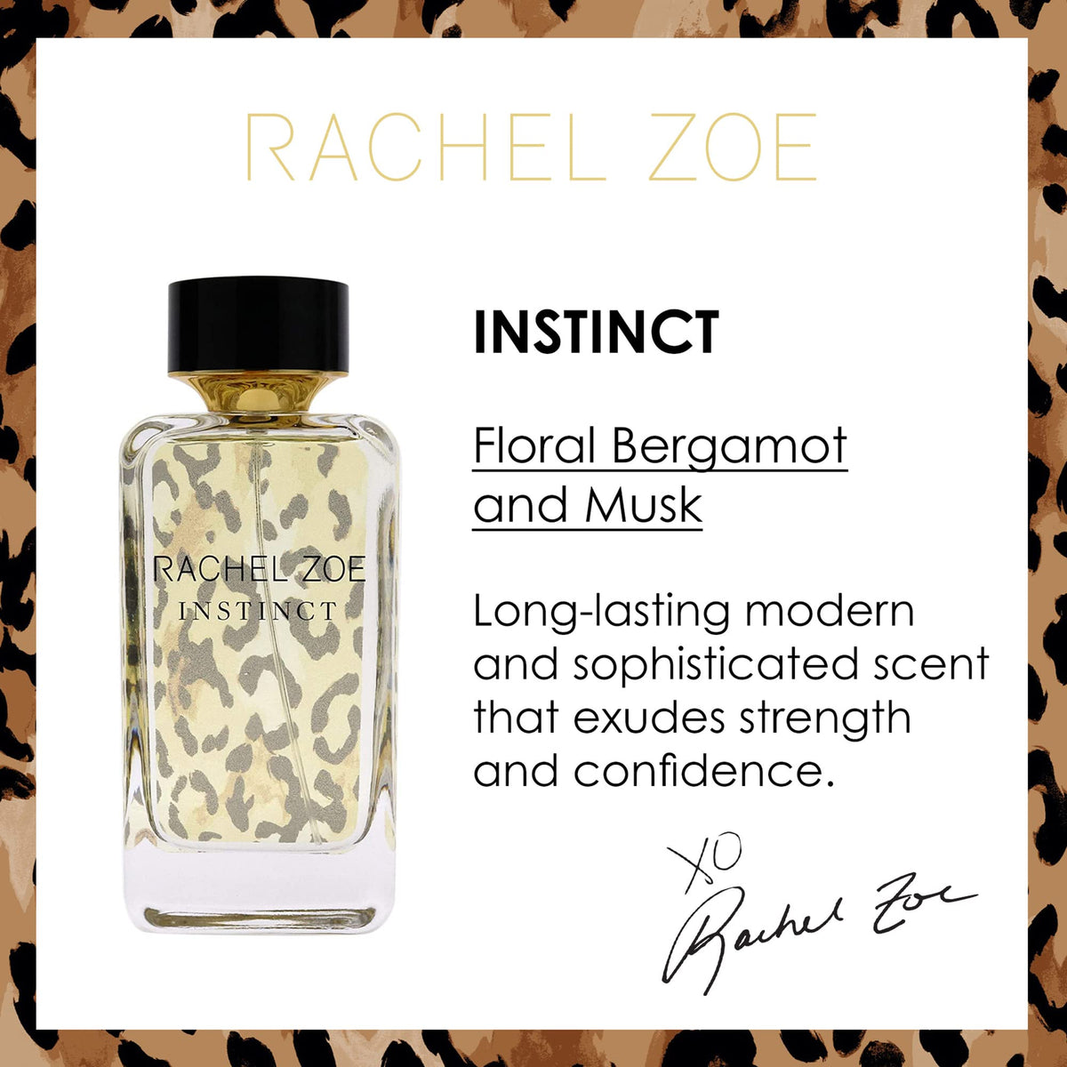 Close view of fine-mist pump on Rachel Zoe Instinct