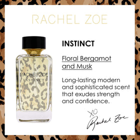 Close view of fine-mist pump on Rachel Zoe Instinct