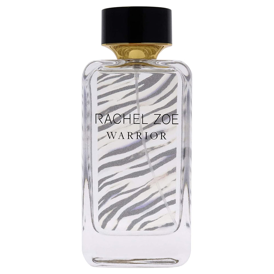 Rachel Zoe Warrior EDP bottle front view for confident day-to-night wear