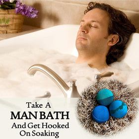 Rachelle Parker spa fizz in water showing long-lasting bubbles and fragrance