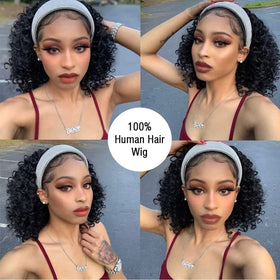 R RACILY HAIR includes wig cap and extra headbands for styling options