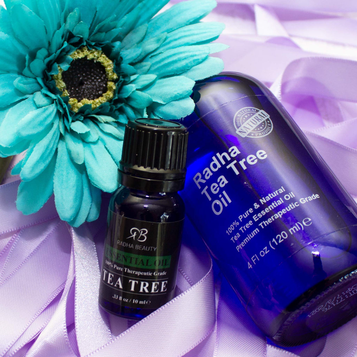 Radha Beauty Tea Tree Oil blemish-care routine for blemish-prone skin