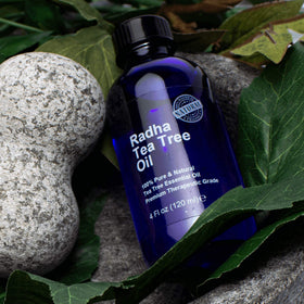 Radha Beauty Tea Tree Oil diffuser-mist in room for fresh aroma