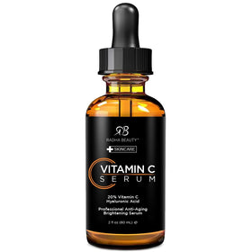 Radha Beauty Vitamin C Serum bottle pump for easy daily application